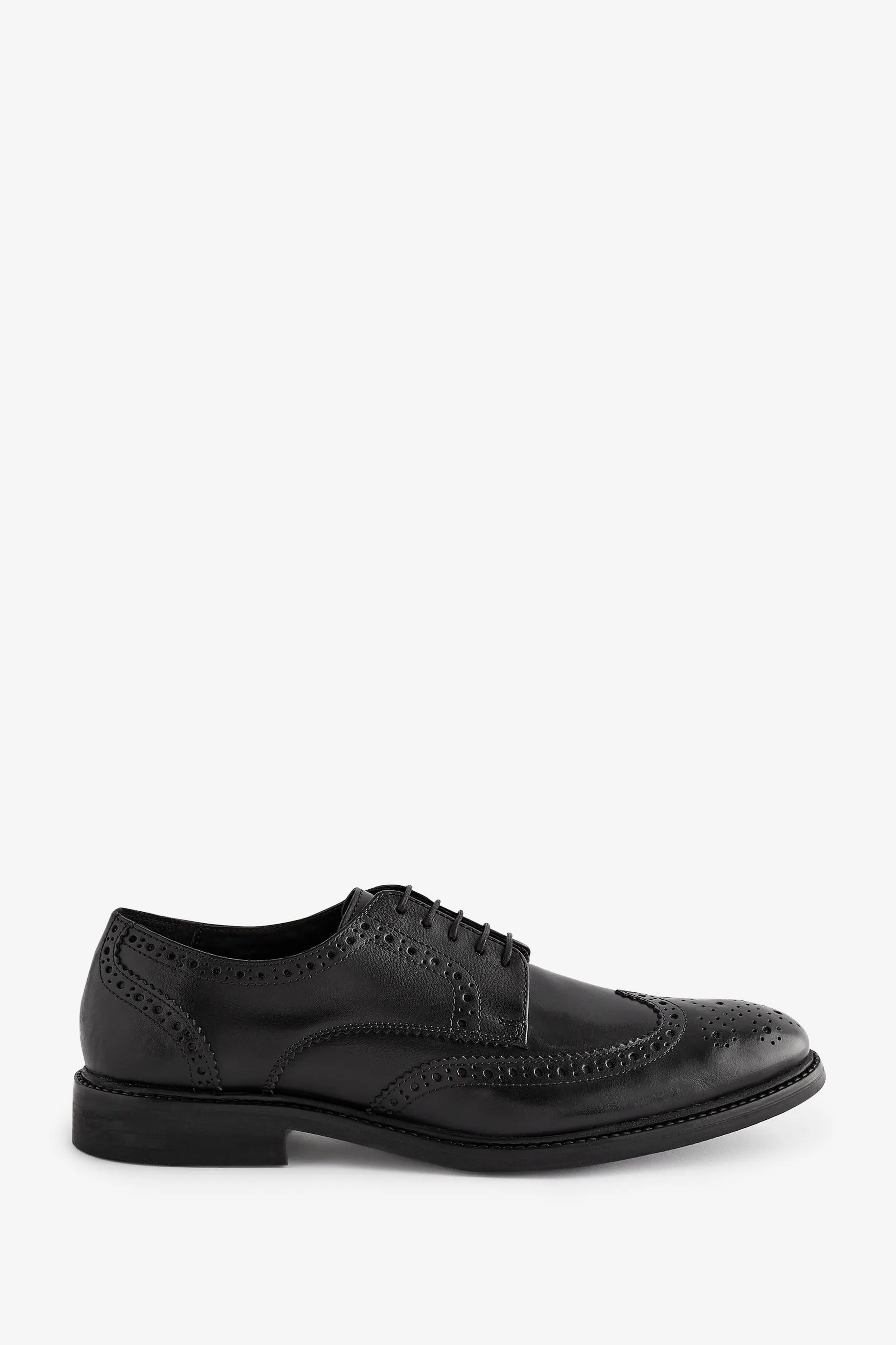 Scarpe brogue Derby in pelle