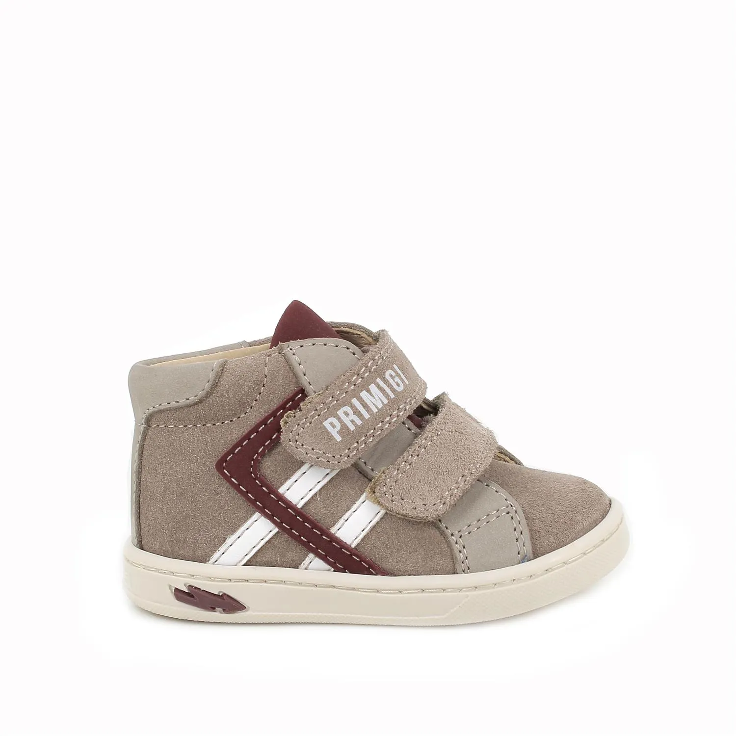 Scarpe in pelle da bambino beige scuro-osso            