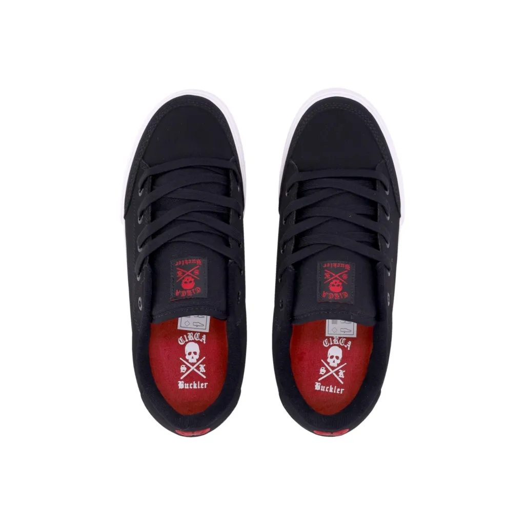 scarpe skate uomo buckler sk BLACK/RED/WHITE