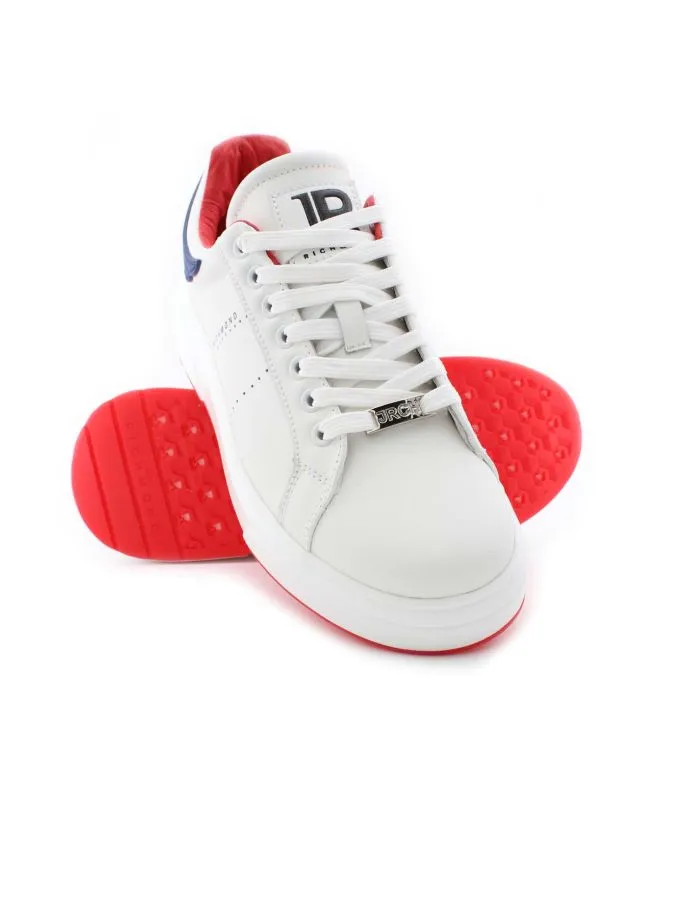 Scarpe sneakers in pelle