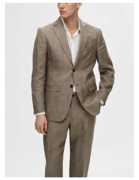 SELECTED GIACCA UOMO SLHREGULAR-WILL LINEN BLZ NOO