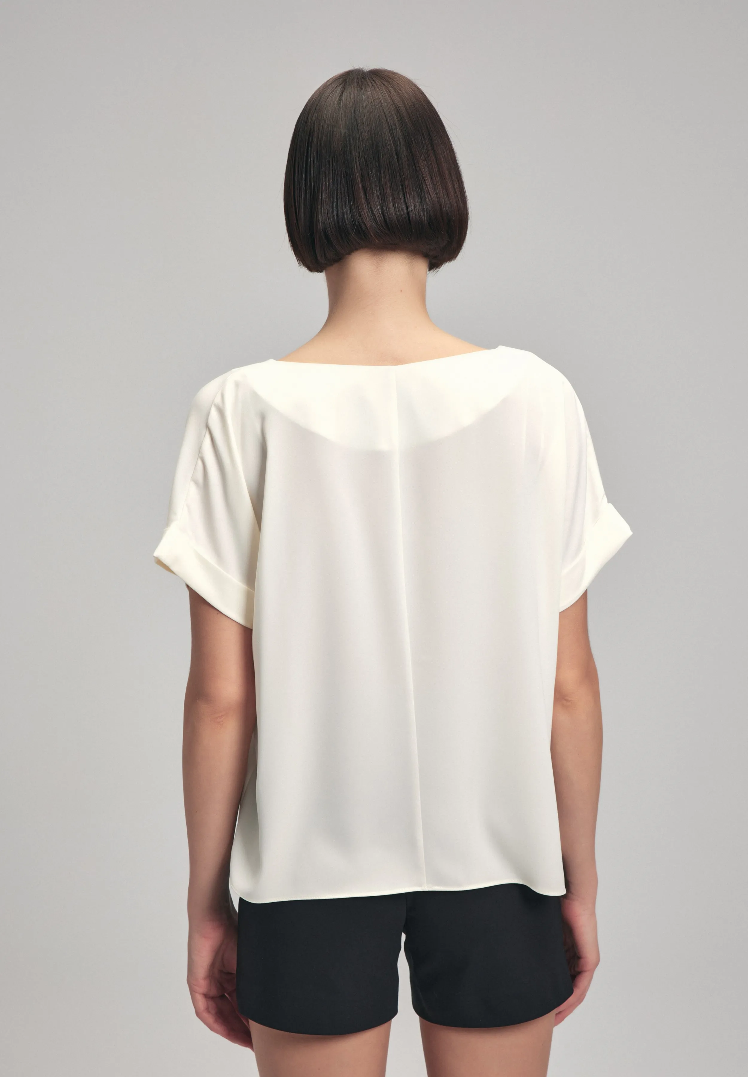 SHORT SLEEVES V NECK  - T-shirt basic