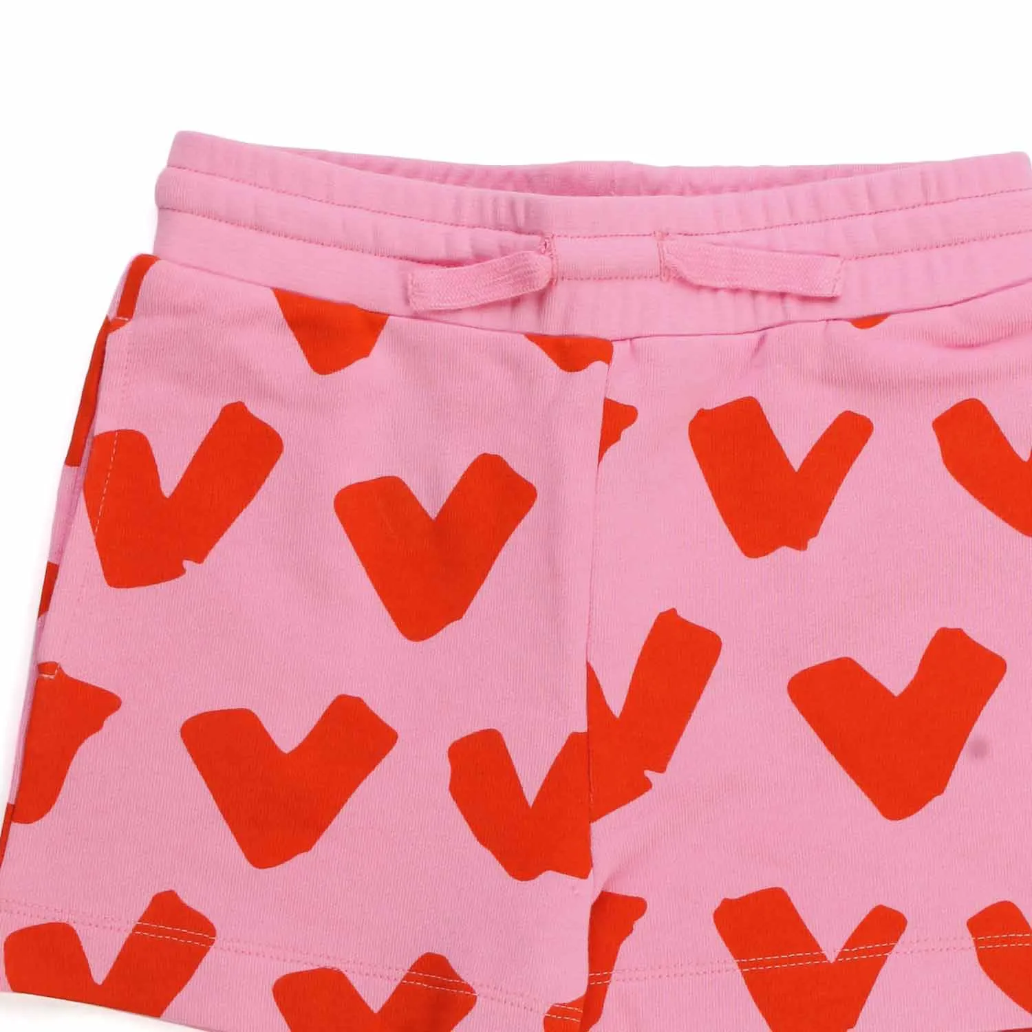 Shorts Rosa E Rossi Bambina