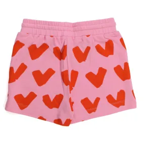 Shorts Rosa E Rossi Bambina