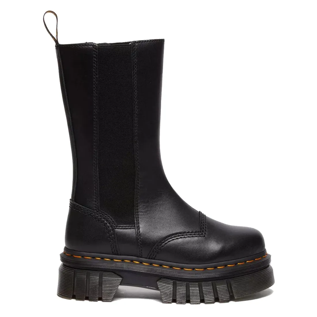 Stivaletti Chelsea Dr. Martens Audrick Tall in Nappa Lux nera