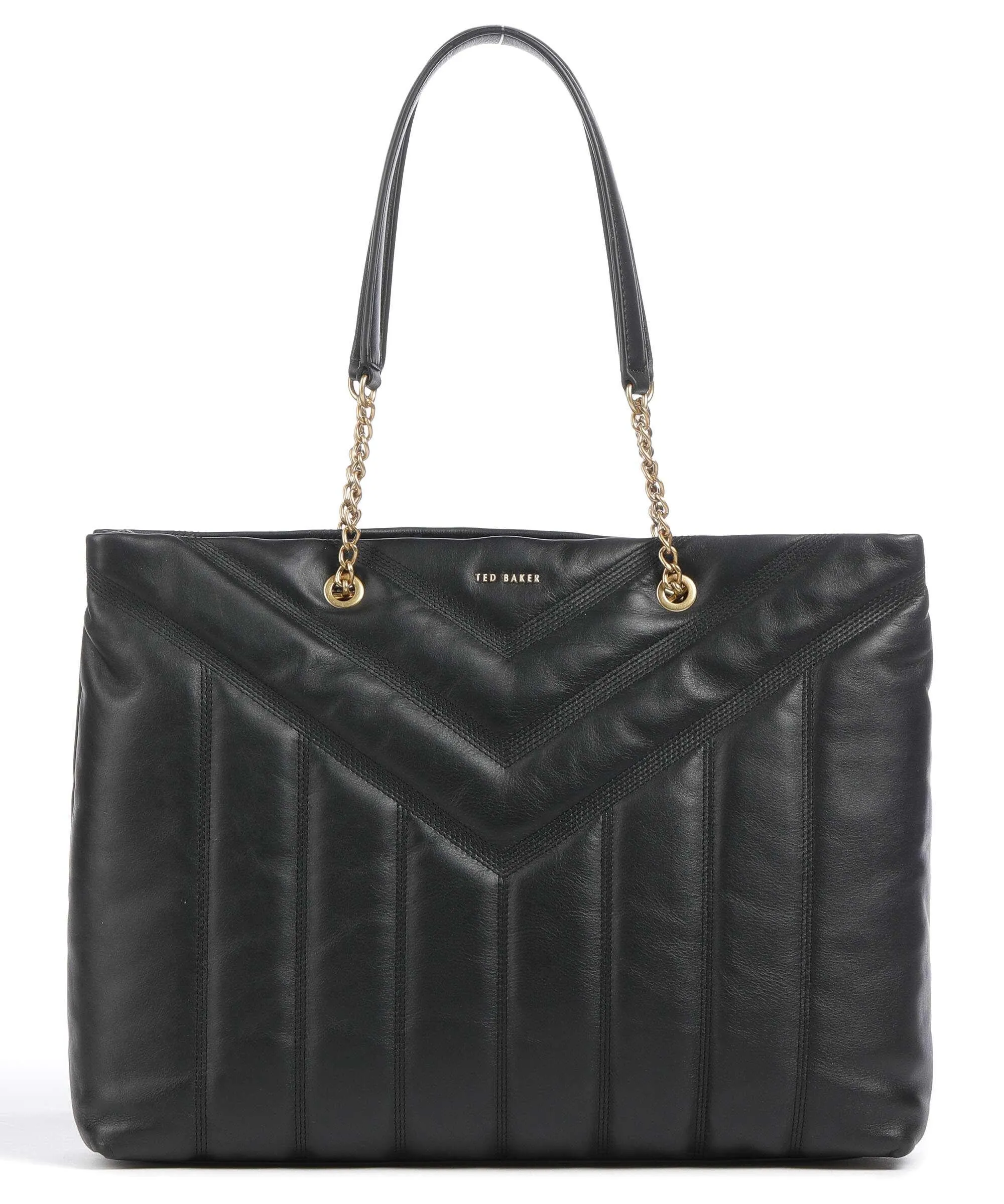  Ted Baker Nialina Borsa shopper morbida pelle bovina nero  