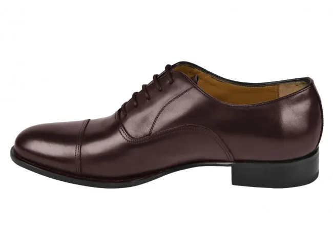 UMBERTO LUCIANI SCARPE OXFORD UOMO  C151 E  ELEGANTI EBANO