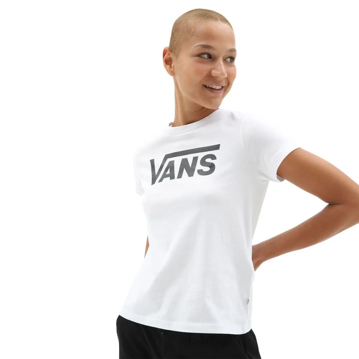 Vans T-Shirt Flying V Donna Bianco