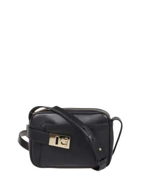 WOMAN FERRAGAMO BLACK CALF ARCHIVE CC BAG