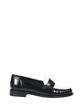 WOMAN FERRAGAMO BLACK LEATHER IRINA LOAFER