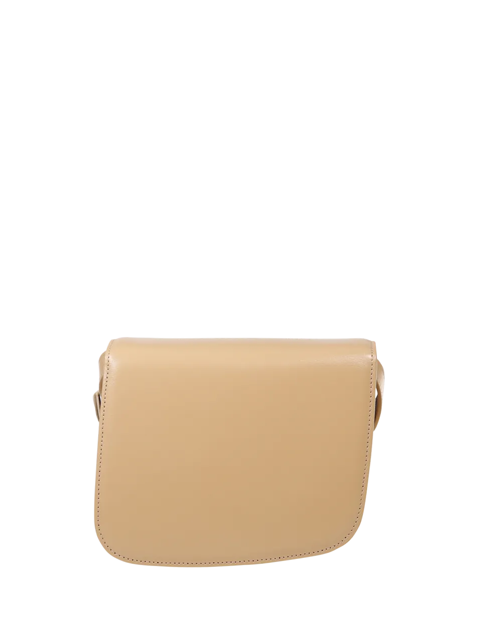 WOMAN FERRAGAMO NUDE CALF LEATHER OYSTER BAG