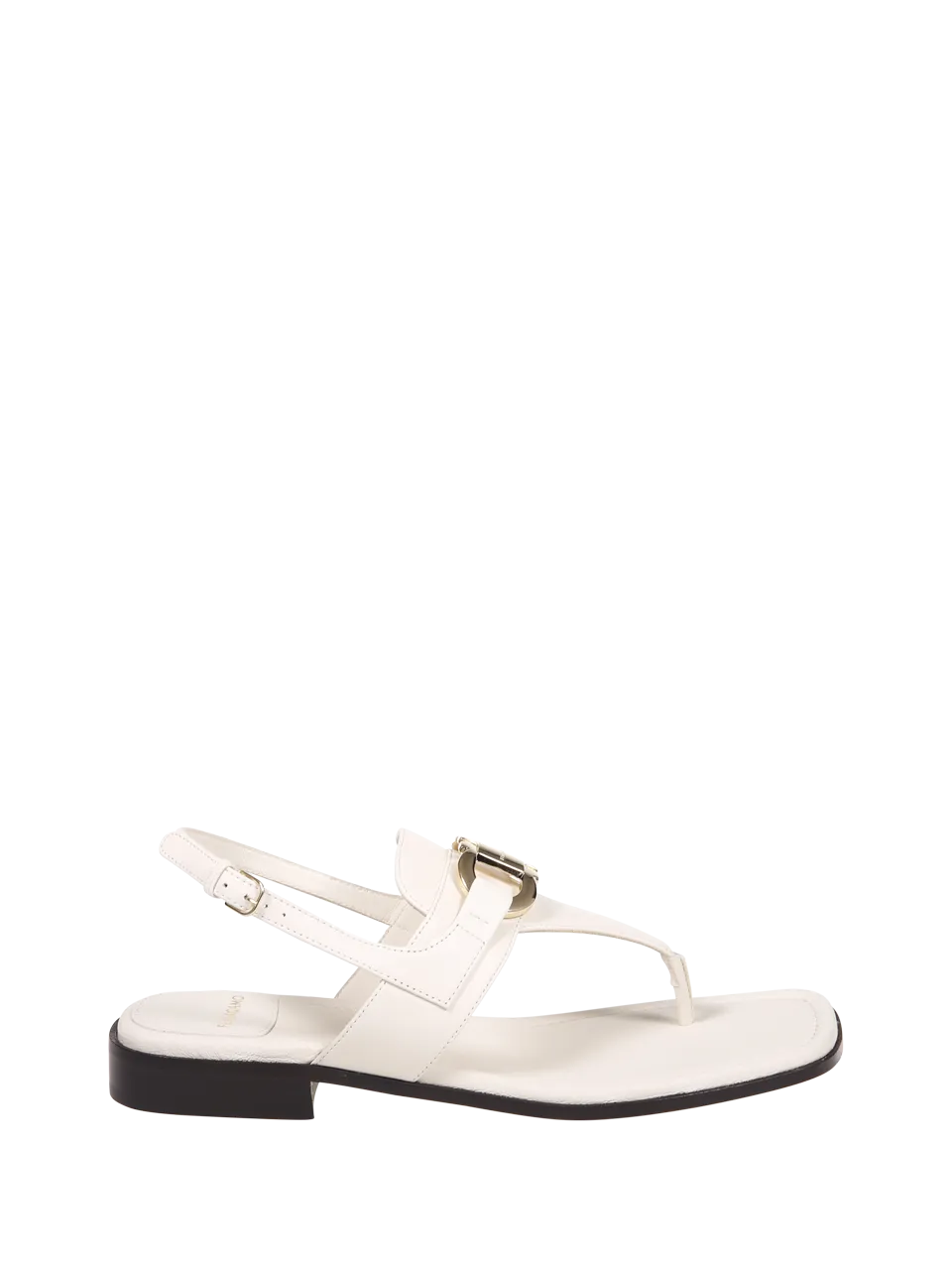 WOMAN FERRAGAMO WHITE CALFSKIN LULA SANDAL